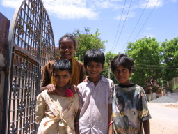 Enfants à Madurai