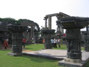 Ruines du temple de Shiva, Fort Warangal