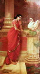 Damayanti par Raja Ravi Varma