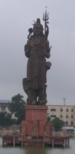 Statue de Shiva, Vadodara, Gujarat