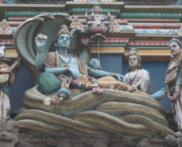 Vishnu couché