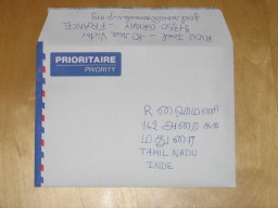 Enveloppe pour Madurai